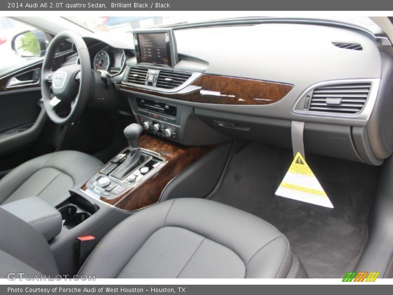 Brilliant Black / Black 2014 Audi A6 2.0T quattro Sedan
