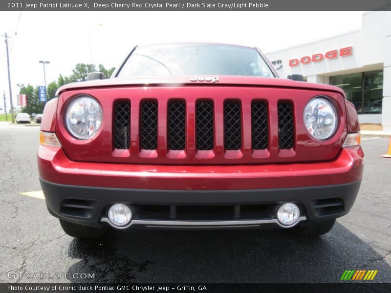 Deep Cherry Red Crystal Pearl / Dark Slate Gray/Light Pebble 2011 Jeep Patriot Latitude X