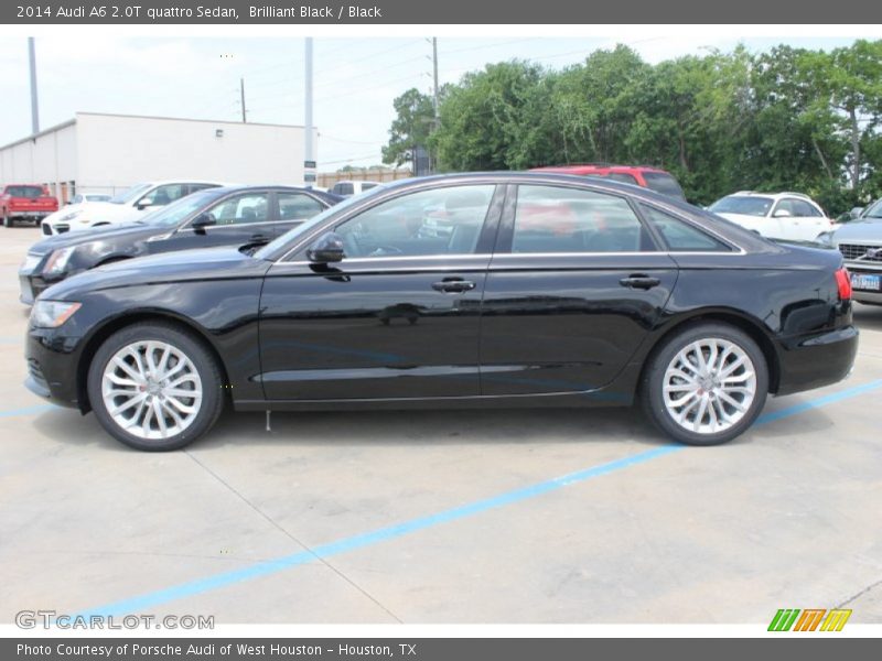 Brilliant Black / Black 2014 Audi A6 2.0T quattro Sedan