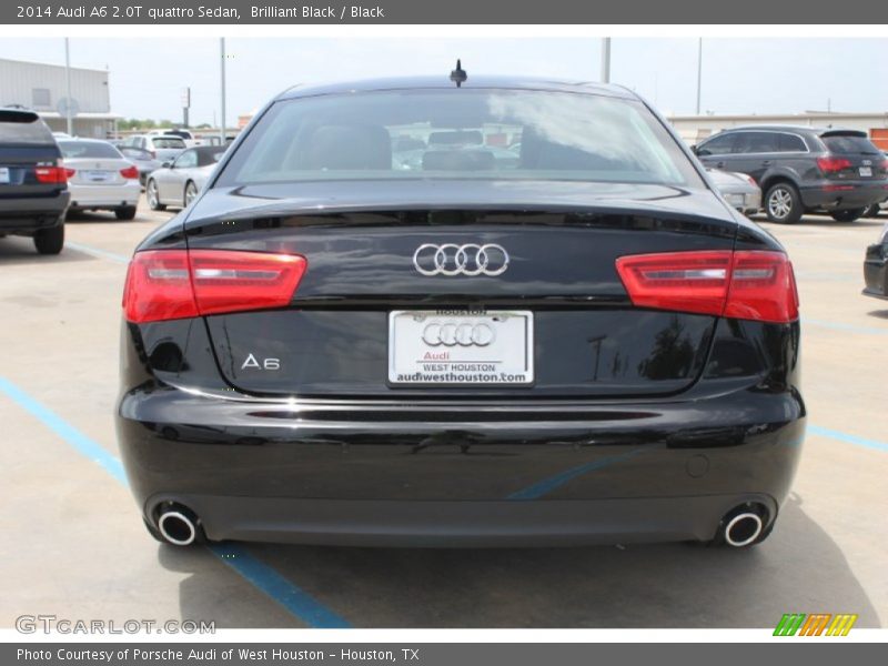Brilliant Black / Black 2014 Audi A6 2.0T quattro Sedan