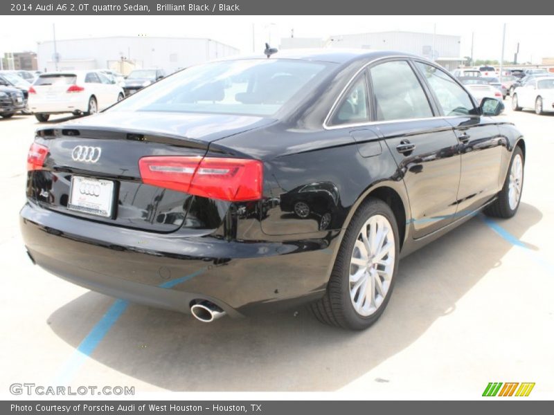 Brilliant Black / Black 2014 Audi A6 2.0T quattro Sedan