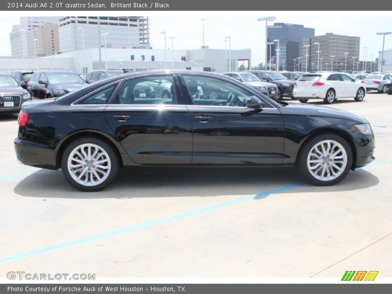 Brilliant Black / Black 2014 Audi A6 2.0T quattro Sedan