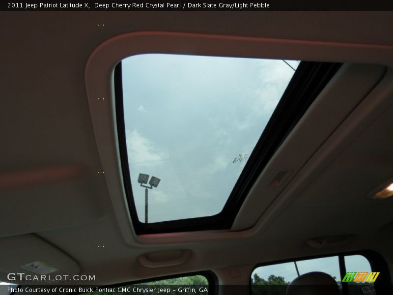 Deep Cherry Red Crystal Pearl / Dark Slate Gray/Light Pebble 2011 Jeep Patriot Latitude X