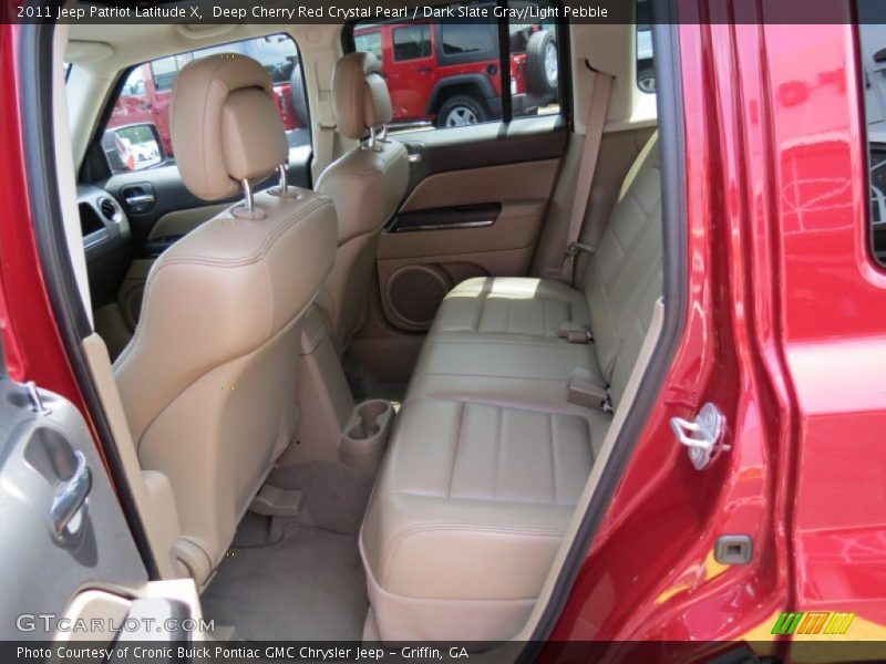 Deep Cherry Red Crystal Pearl / Dark Slate Gray/Light Pebble 2011 Jeep Patriot Latitude X