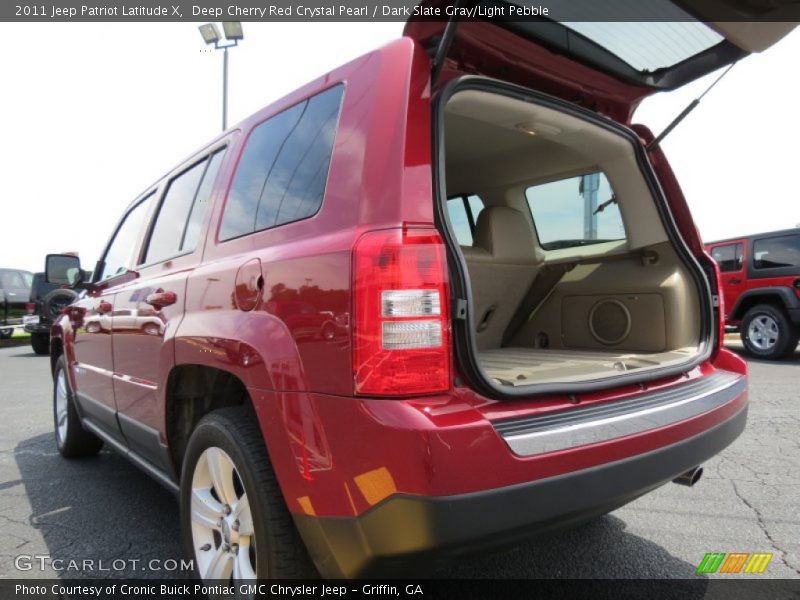Deep Cherry Red Crystal Pearl / Dark Slate Gray/Light Pebble 2011 Jeep Patriot Latitude X