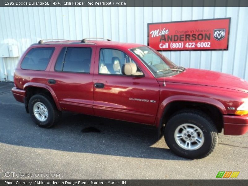 Chili Pepper Red Pearlcoat / Agate 1999 Dodge Durango SLT 4x4