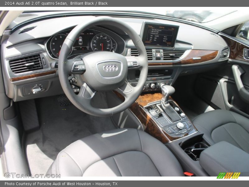 2014 A6 2.0T quattro Sedan Black Interior