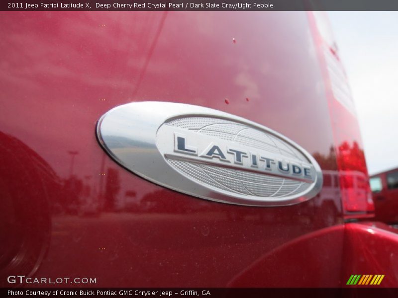 Deep Cherry Red Crystal Pearl / Dark Slate Gray/Light Pebble 2011 Jeep Patriot Latitude X