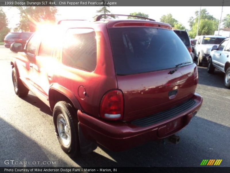 Chili Pepper Red Pearlcoat / Agate 1999 Dodge Durango SLT 4x4