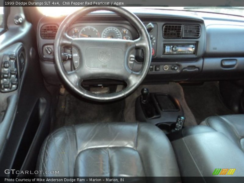 Chili Pepper Red Pearlcoat / Agate 1999 Dodge Durango SLT 4x4