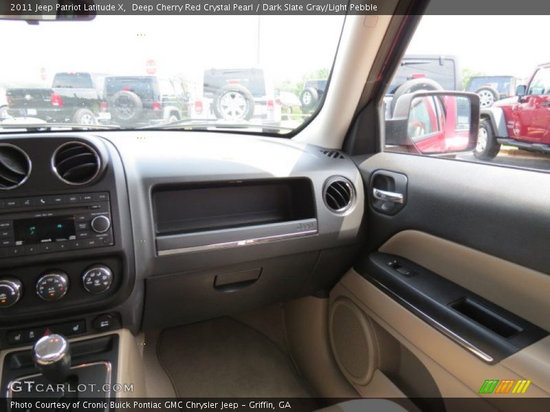 Deep Cherry Red Crystal Pearl / Dark Slate Gray/Light Pebble 2011 Jeep Patriot Latitude X