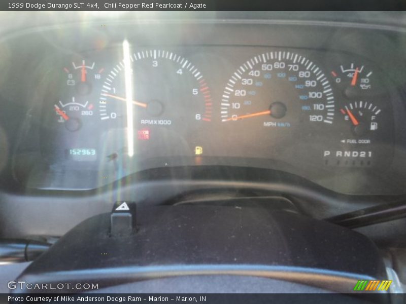 Chili Pepper Red Pearlcoat / Agate 1999 Dodge Durango SLT 4x4