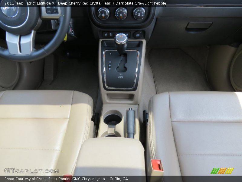 Deep Cherry Red Crystal Pearl / Dark Slate Gray/Light Pebble 2011 Jeep Patriot Latitude X