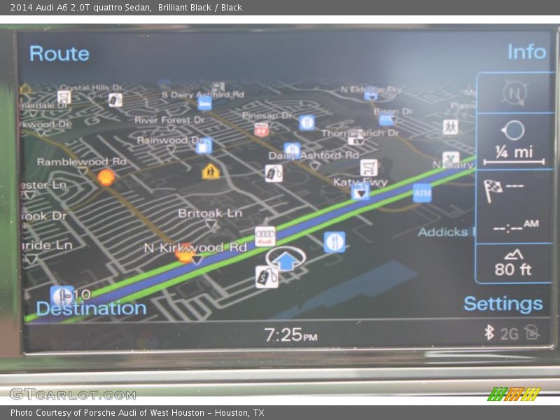Brilliant Black / Black 2014 Audi A6 2.0T quattro Sedan