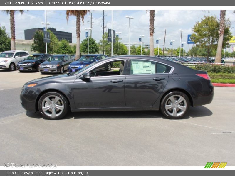 Graphite Luster Metallic / Graystone 2013 Acura TL SH-AWD