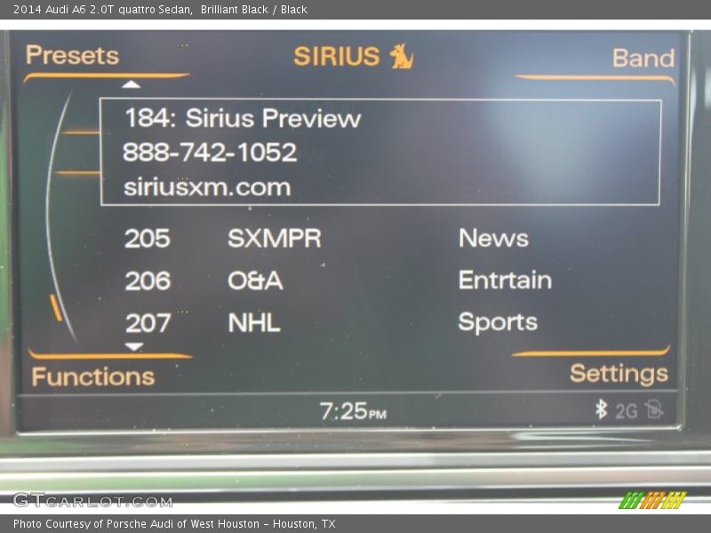 Brilliant Black / Black 2014 Audi A6 2.0T quattro Sedan