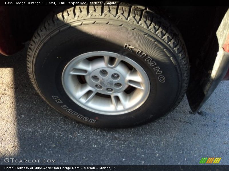 Chili Pepper Red Pearlcoat / Agate 1999 Dodge Durango SLT 4x4