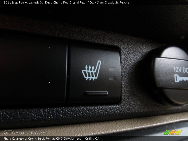Deep Cherry Red Crystal Pearl / Dark Slate Gray/Light Pebble 2011 Jeep Patriot Latitude X