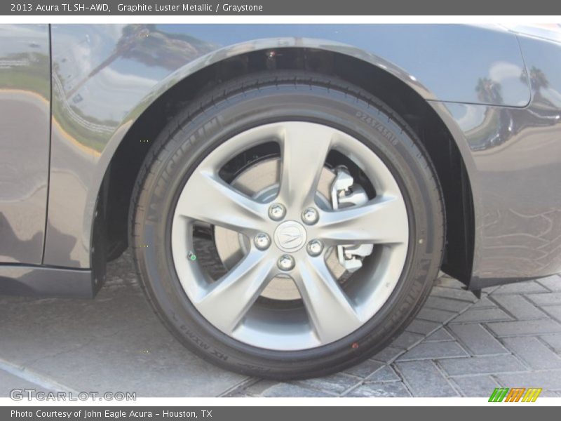 Graphite Luster Metallic / Graystone 2013 Acura TL SH-AWD