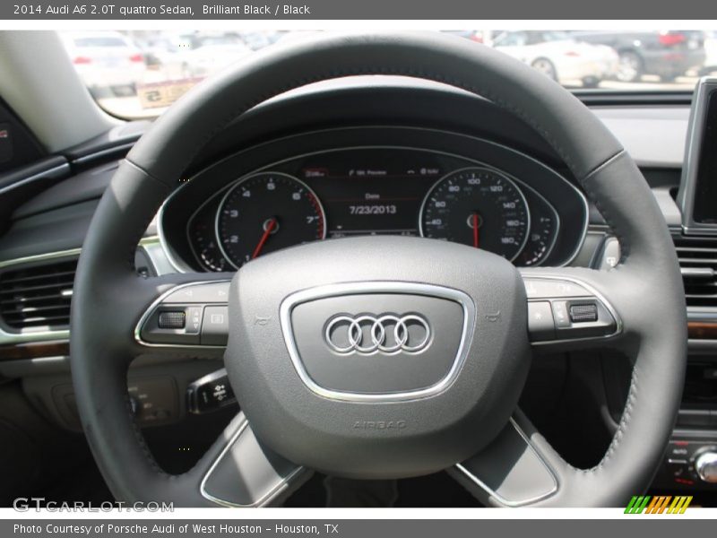 Brilliant Black / Black 2014 Audi A6 2.0T quattro Sedan