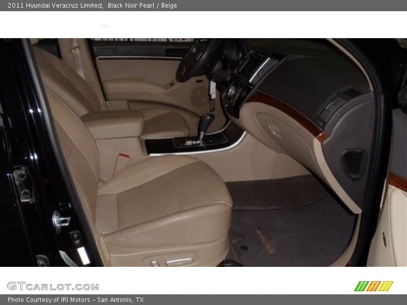 Black Noir Pearl / Beige 2011 Hyundai Veracruz Limited