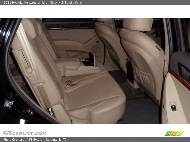 Black Noir Pearl / Beige 2011 Hyundai Veracruz Limited