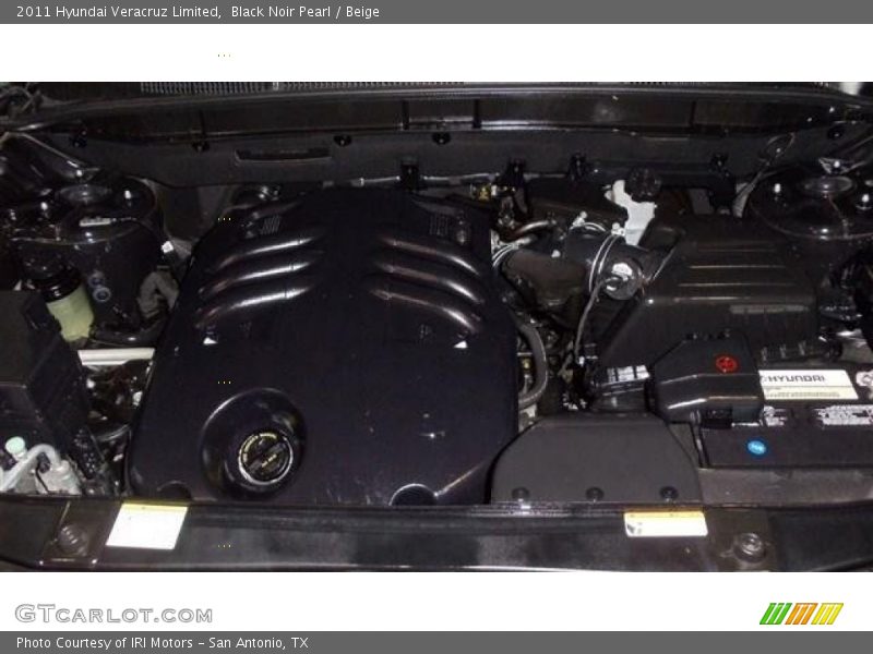 Black Noir Pearl / Beige 2011 Hyundai Veracruz Limited