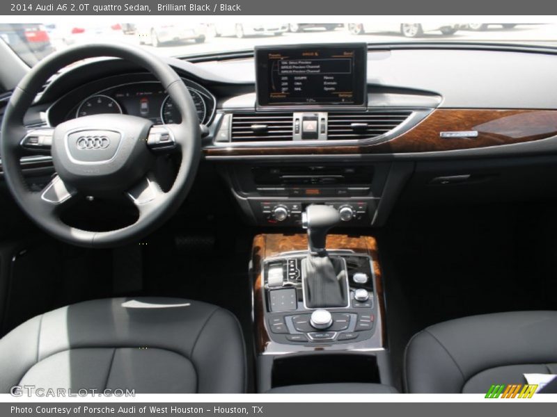 Brilliant Black / Black 2014 Audi A6 2.0T quattro Sedan