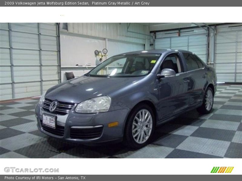 Platinum Gray Metallic / Art Grey 2009 Volkswagen Jetta Wolfsburg Edition Sedan