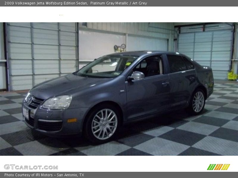 Platinum Gray Metallic / Art Grey 2009 Volkswagen Jetta Wolfsburg Edition Sedan