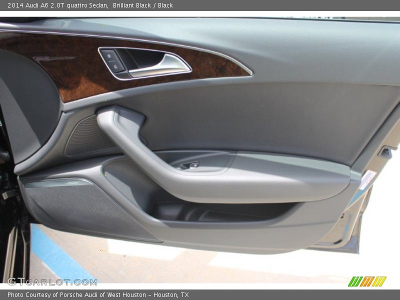 Brilliant Black / Black 2014 Audi A6 2.0T quattro Sedan