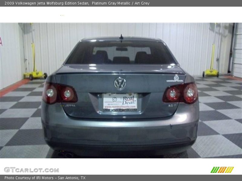 Platinum Gray Metallic / Art Grey 2009 Volkswagen Jetta Wolfsburg Edition Sedan