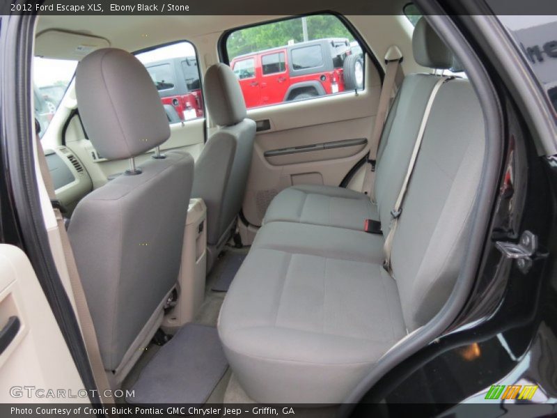 Ebony Black / Stone 2012 Ford Escape XLS