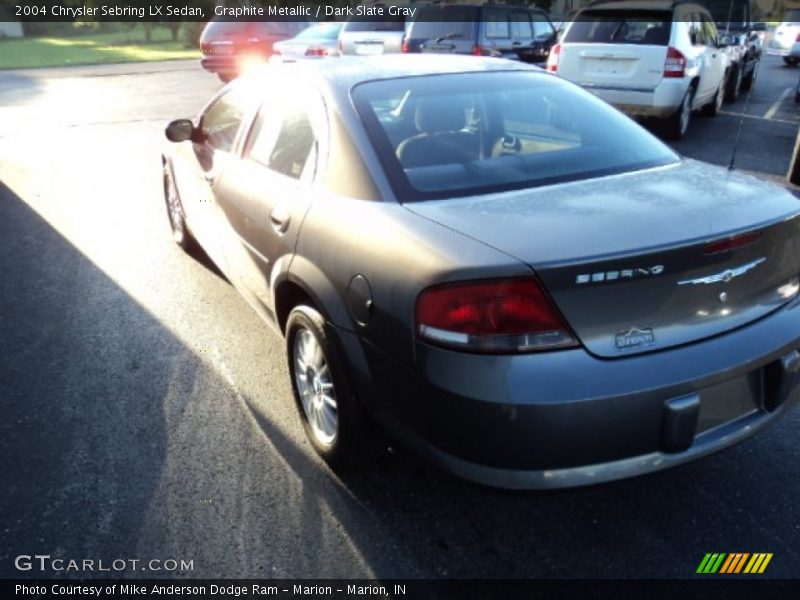Graphite Metallic / Dark Slate Gray 2004 Chrysler Sebring LX Sedan