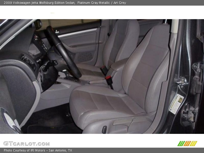 Platinum Gray Metallic / Art Grey 2009 Volkswagen Jetta Wolfsburg Edition Sedan