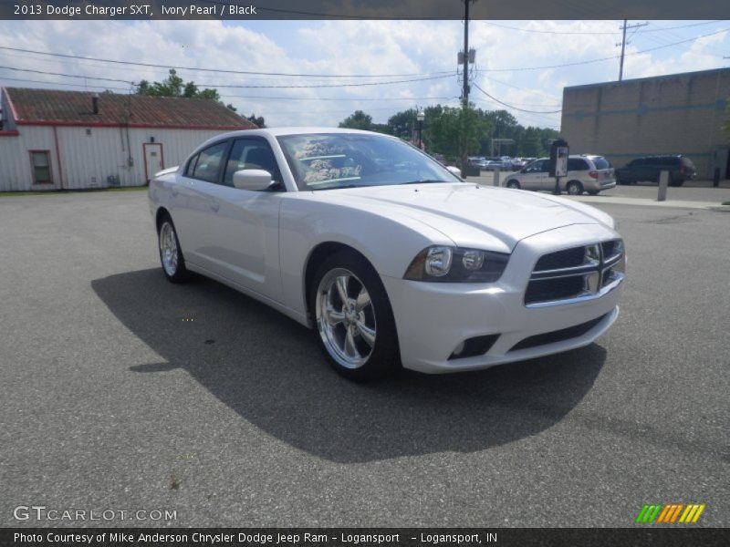 Ivory Pearl / Black 2013 Dodge Charger SXT