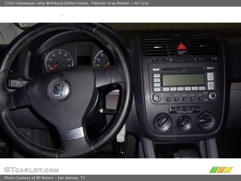 Platinum Gray Metallic / Art Grey 2009 Volkswagen Jetta Wolfsburg Edition Sedan