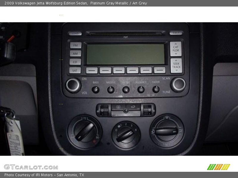 Platinum Gray Metallic / Art Grey 2009 Volkswagen Jetta Wolfsburg Edition Sedan