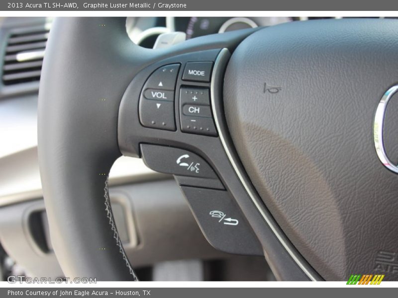 Graphite Luster Metallic / Graystone 2013 Acura TL SH-AWD