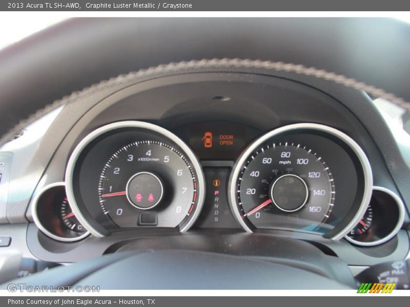 Graphite Luster Metallic / Graystone 2013 Acura TL SH-AWD