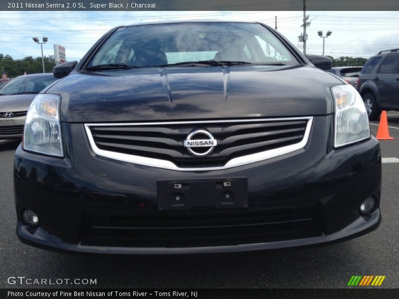 Super Black / Charcoal 2011 Nissan Sentra 2.0 SL