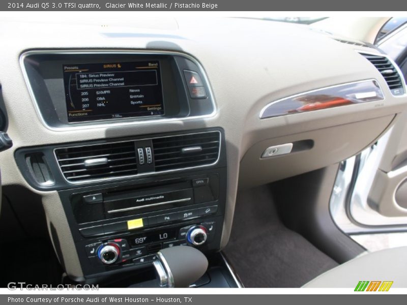 Glacier White Metallic / Pistachio Beige 2014 Audi Q5 3.0 TFSI quattro