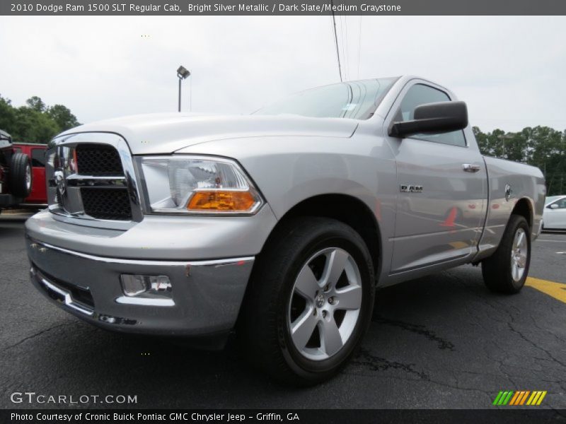 Bright Silver Metallic / Dark Slate/Medium Graystone 2010 Dodge Ram 1500 SLT Regular Cab