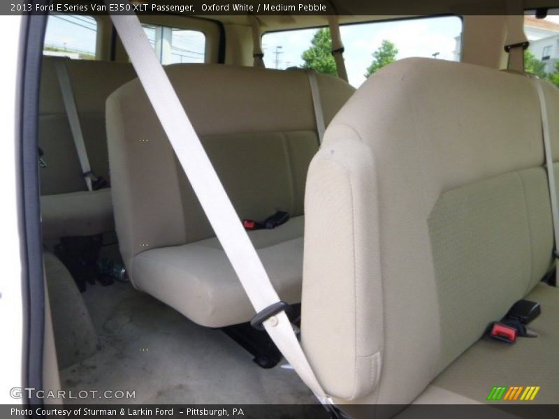 Oxford White / Medium Pebble 2013 Ford E Series Van E350 XLT Passenger