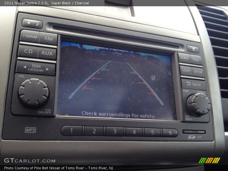 Super Black / Charcoal 2011 Nissan Sentra 2.0 SL