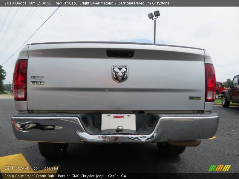 Bright Silver Metallic / Dark Slate/Medium Graystone 2010 Dodge Ram 1500 SLT Regular Cab