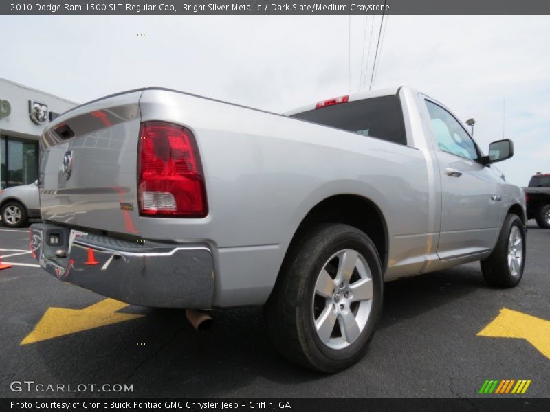 Bright Silver Metallic / Dark Slate/Medium Graystone 2010 Dodge Ram 1500 SLT Regular Cab