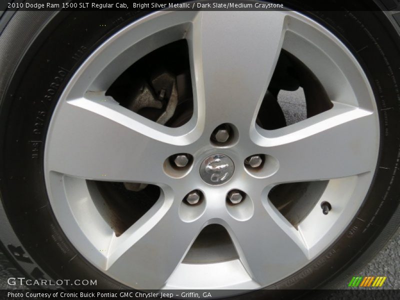 Bright Silver Metallic / Dark Slate/Medium Graystone 2010 Dodge Ram 1500 SLT Regular Cab