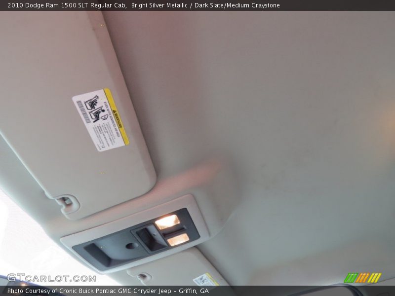 Bright Silver Metallic / Dark Slate/Medium Graystone 2010 Dodge Ram 1500 SLT Regular Cab