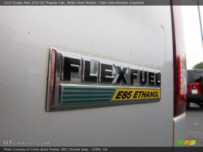 Bright Silver Metallic / Dark Slate/Medium Graystone 2010 Dodge Ram 1500 SLT Regular Cab